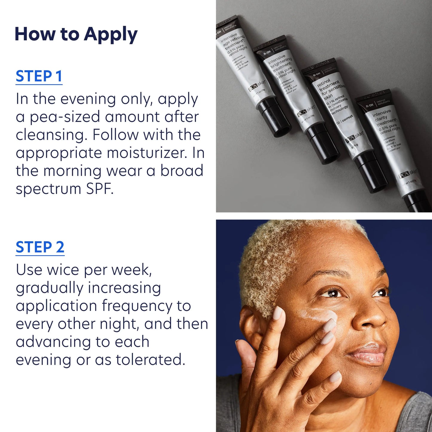 Intensive Age Refining Treatment: 0.5% Pure Retinol PCA