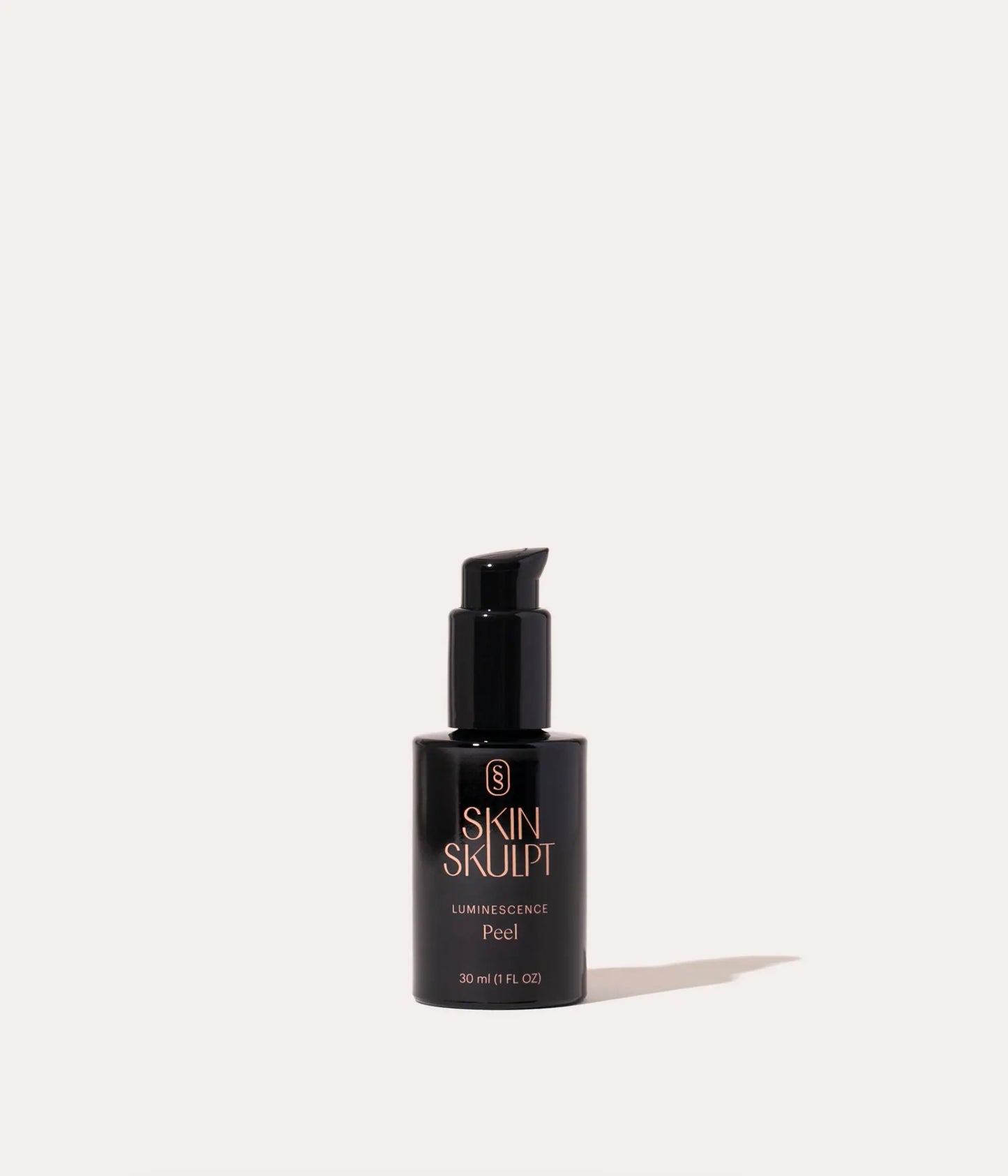 Luminescence Peel at-home AHA resurfacing treatment bottle from SkinSkulpt
