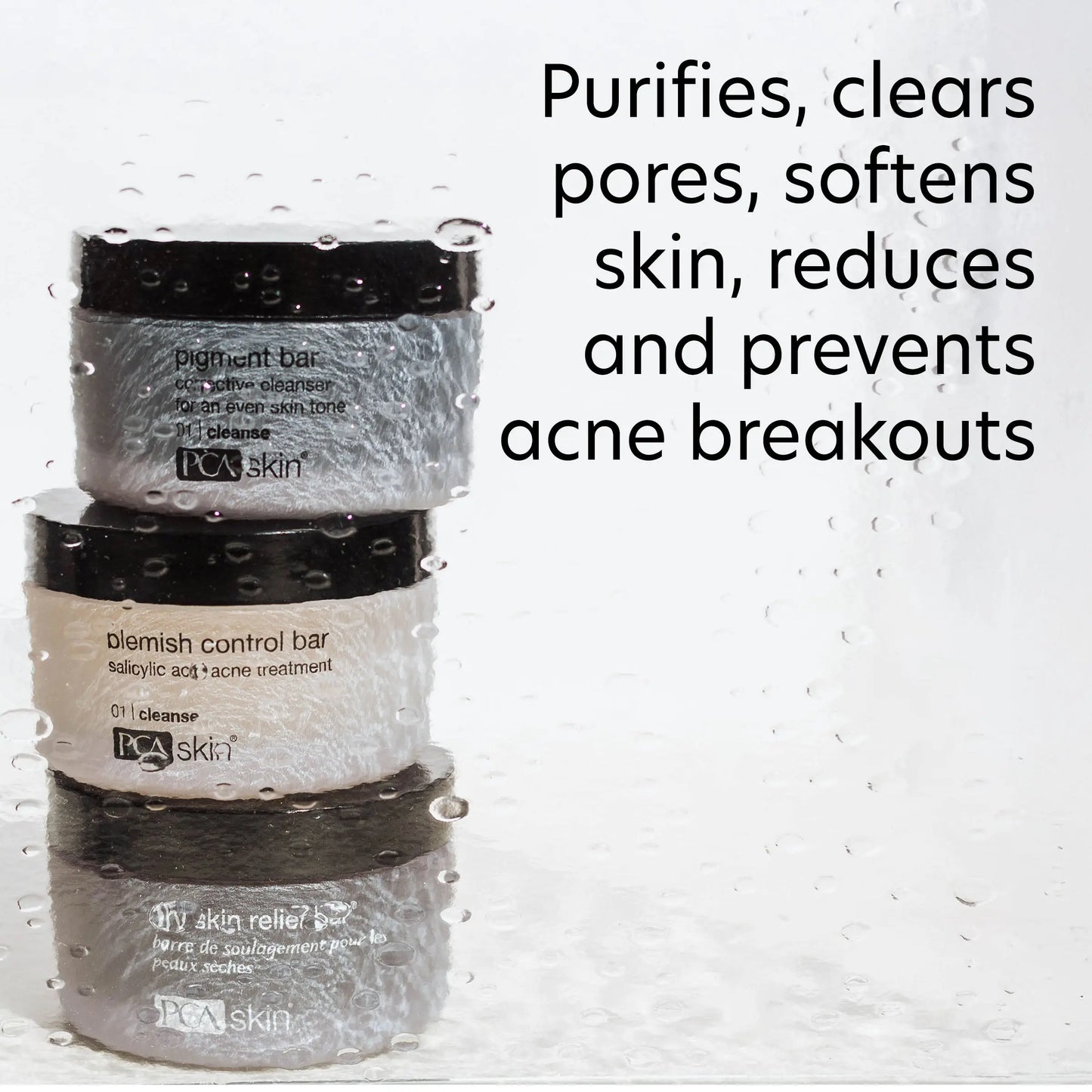 PCA Blemish Control Bar purifies pores and reduces breakouts, from SkinSkulpt