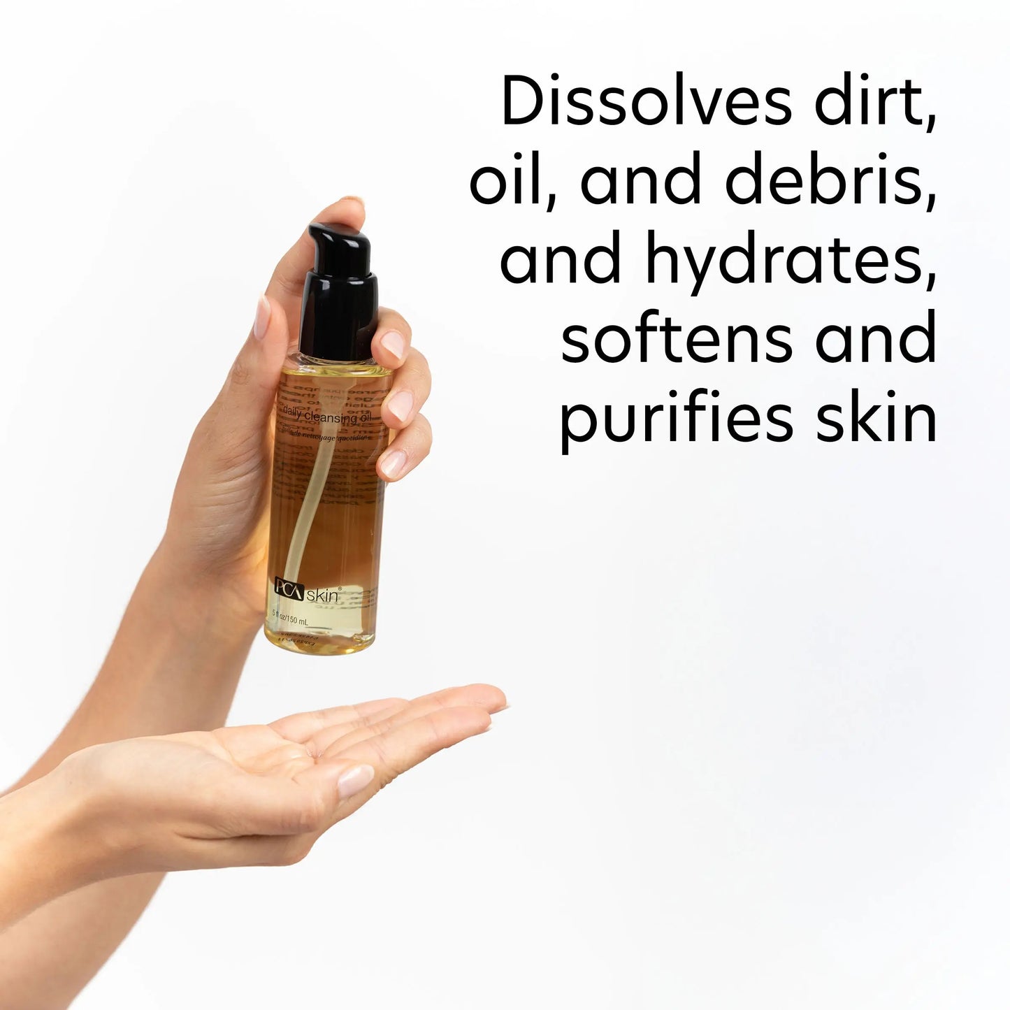 PCA Daily Cleansing Oil dissolves dirt and makeup while hydrating, from SkinSkulpt