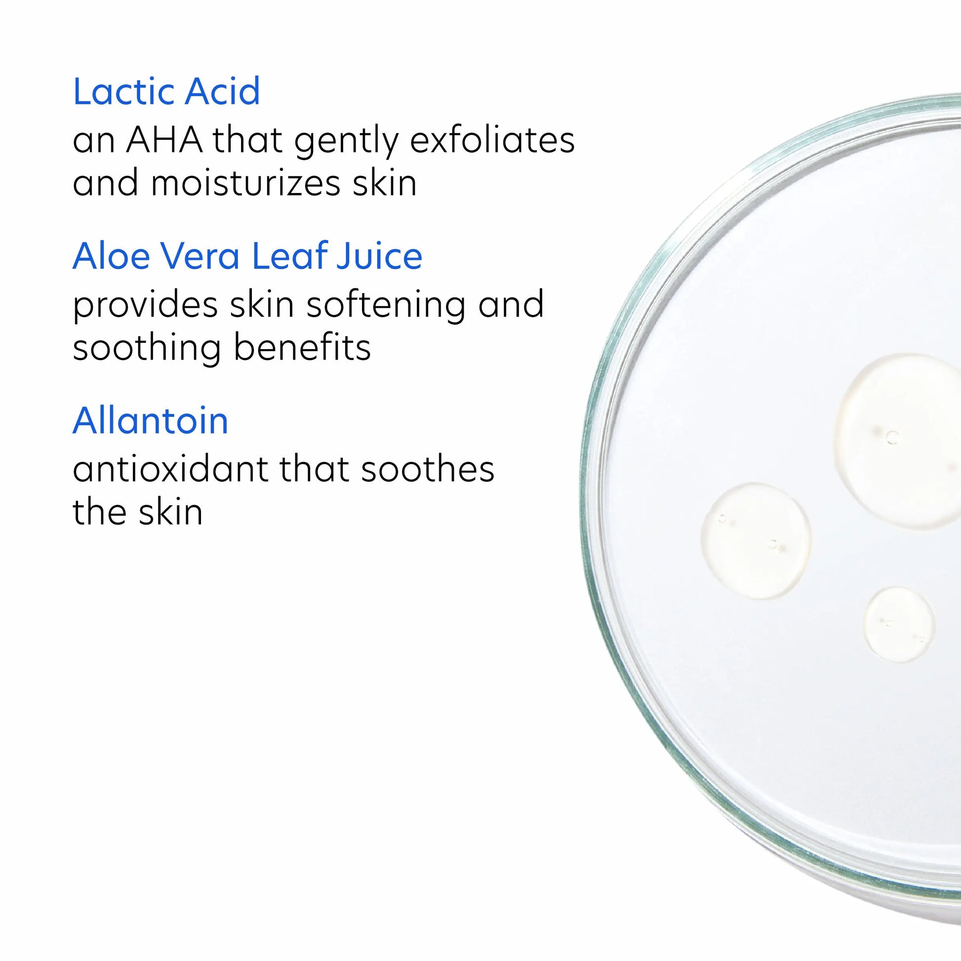 PCA Facial Wash exfoliates with lactic acid AHA, from SkinSkulpt