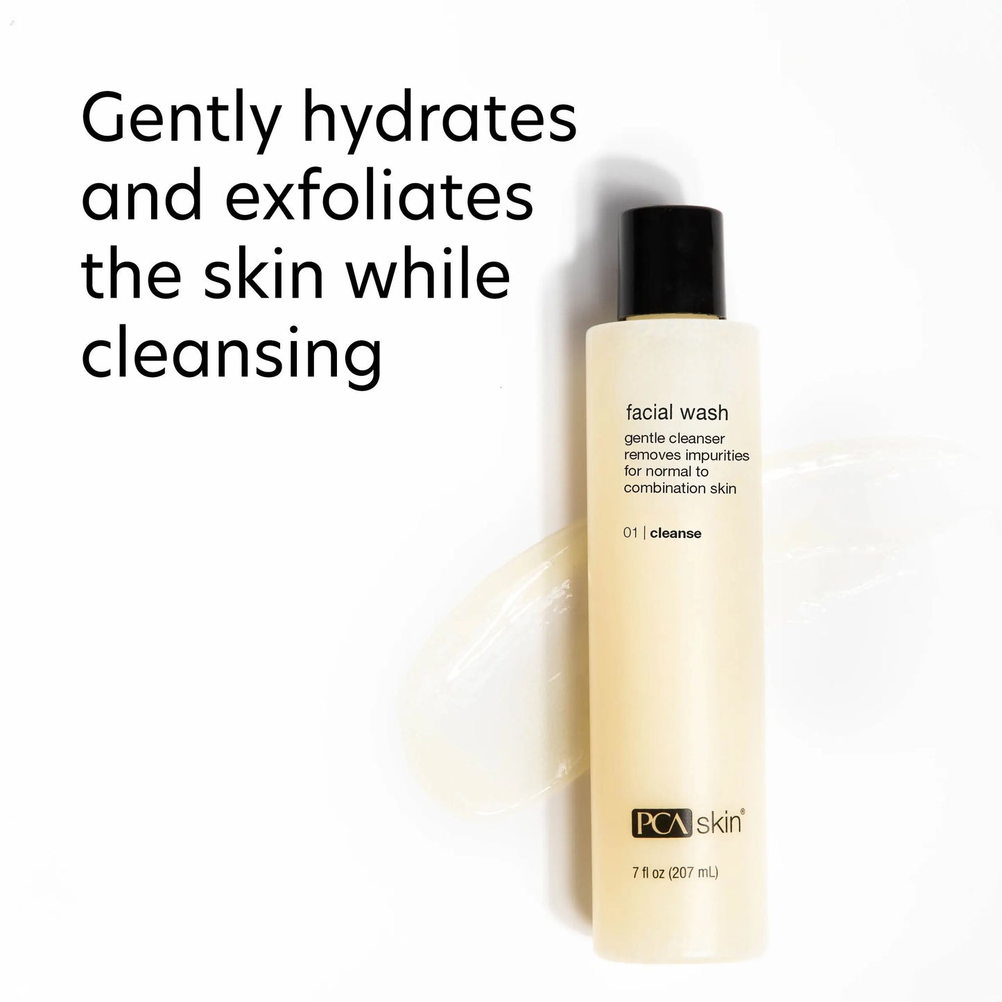 PCA Facial Wash gently hydrates and exfoliates the skin while cleansing, SkinSkulpt