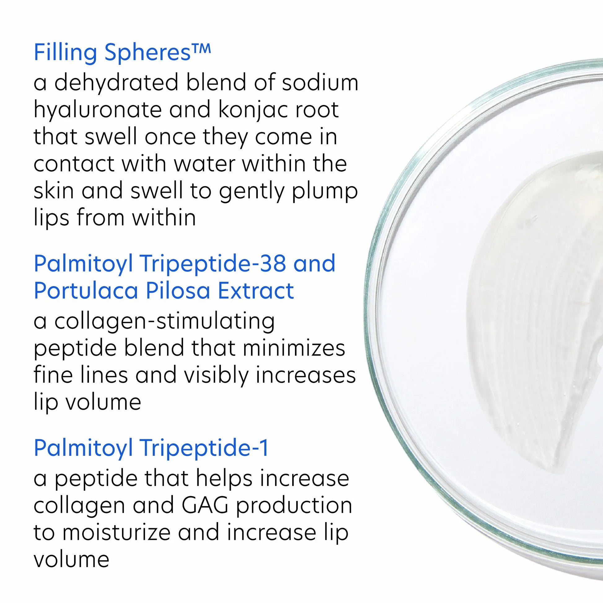 PCA Lip Booster Filling Spheres hydrate and plump the lips, from SkinSkulpt