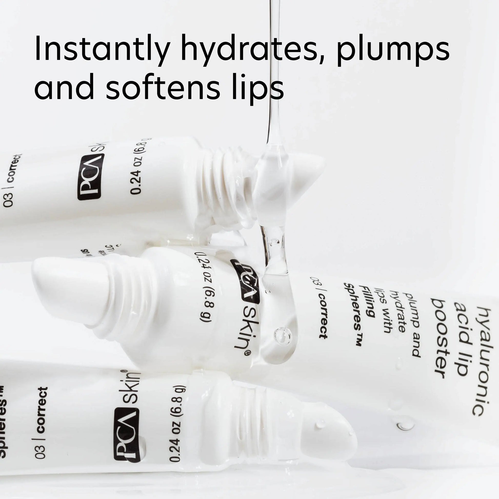 PCA Lip Booster instantly hydrates, plumps, and softens lips, from SkinSkulpt