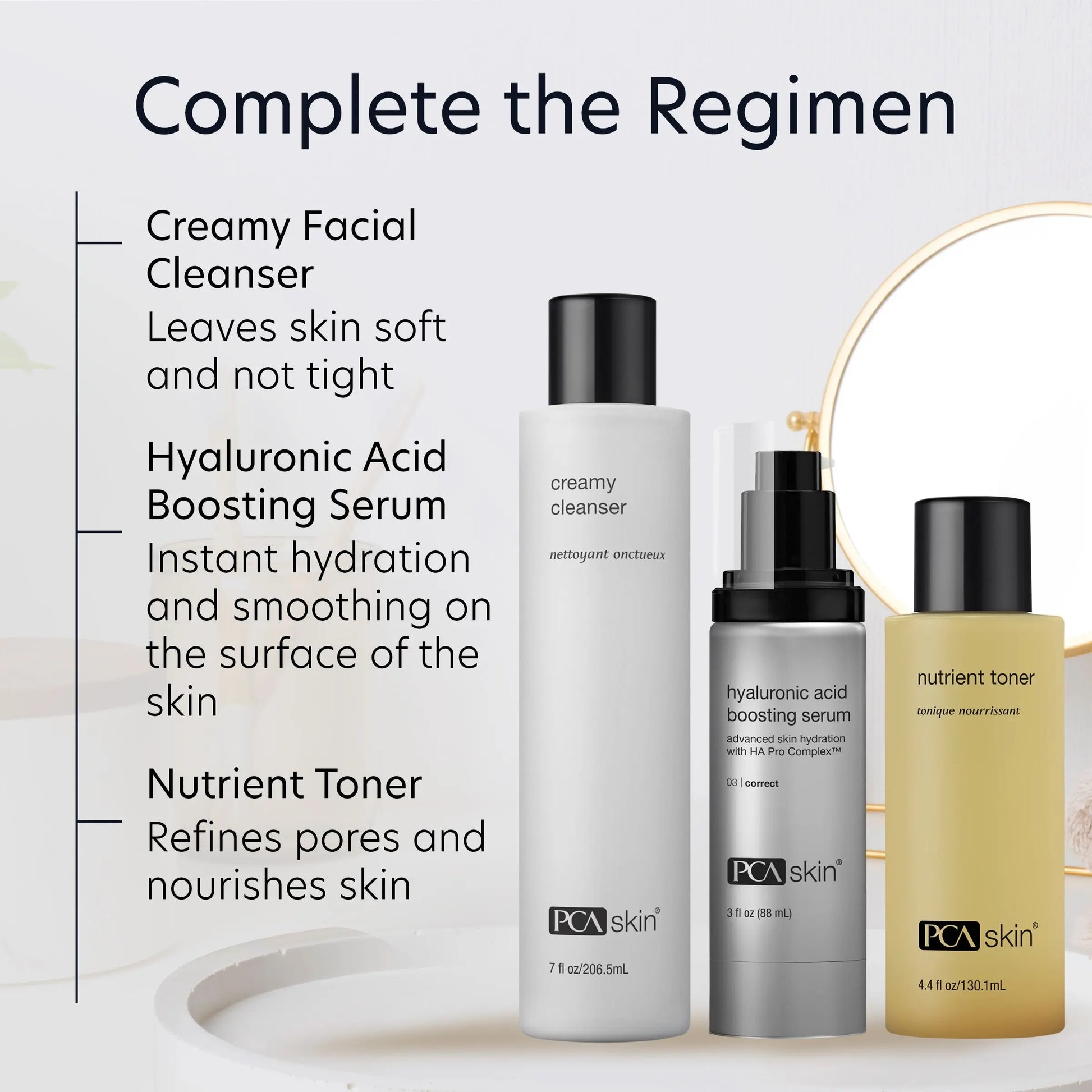 PCA Skin Creamy Cleanser hydrating cream cleanser bottle for dry skin - SkinSkulpt