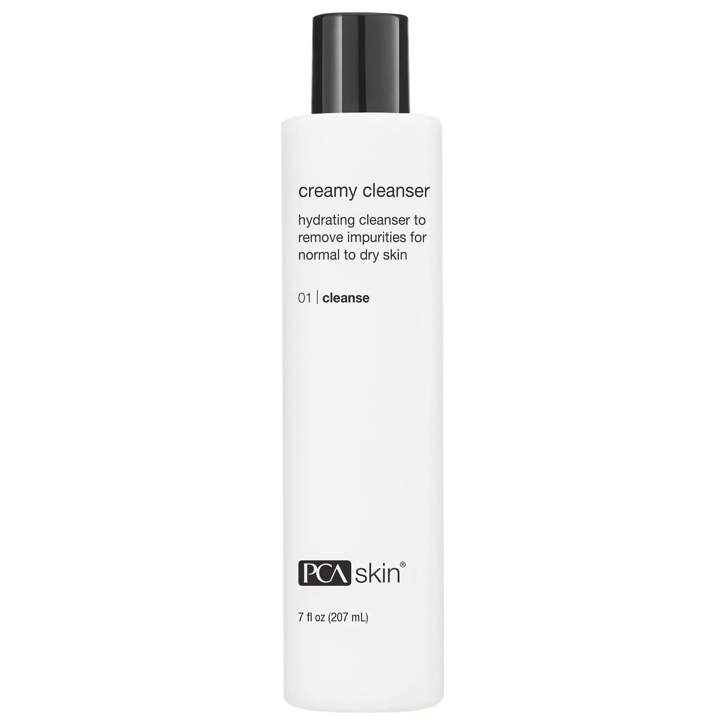 PCA Skin Creamy Cleanser hydrating cream cleanser bottle for dry skin from SkinSkulpt