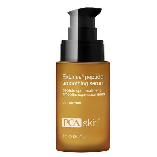 PCA Skin ExLinea Peptide Smoothing Serum 1oz pump bottle from SkinSkulpt