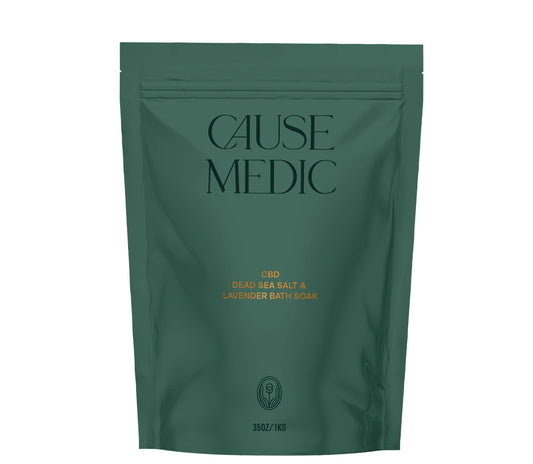 Cause Medic Dead Sea Salt & Lavender Bath Soak