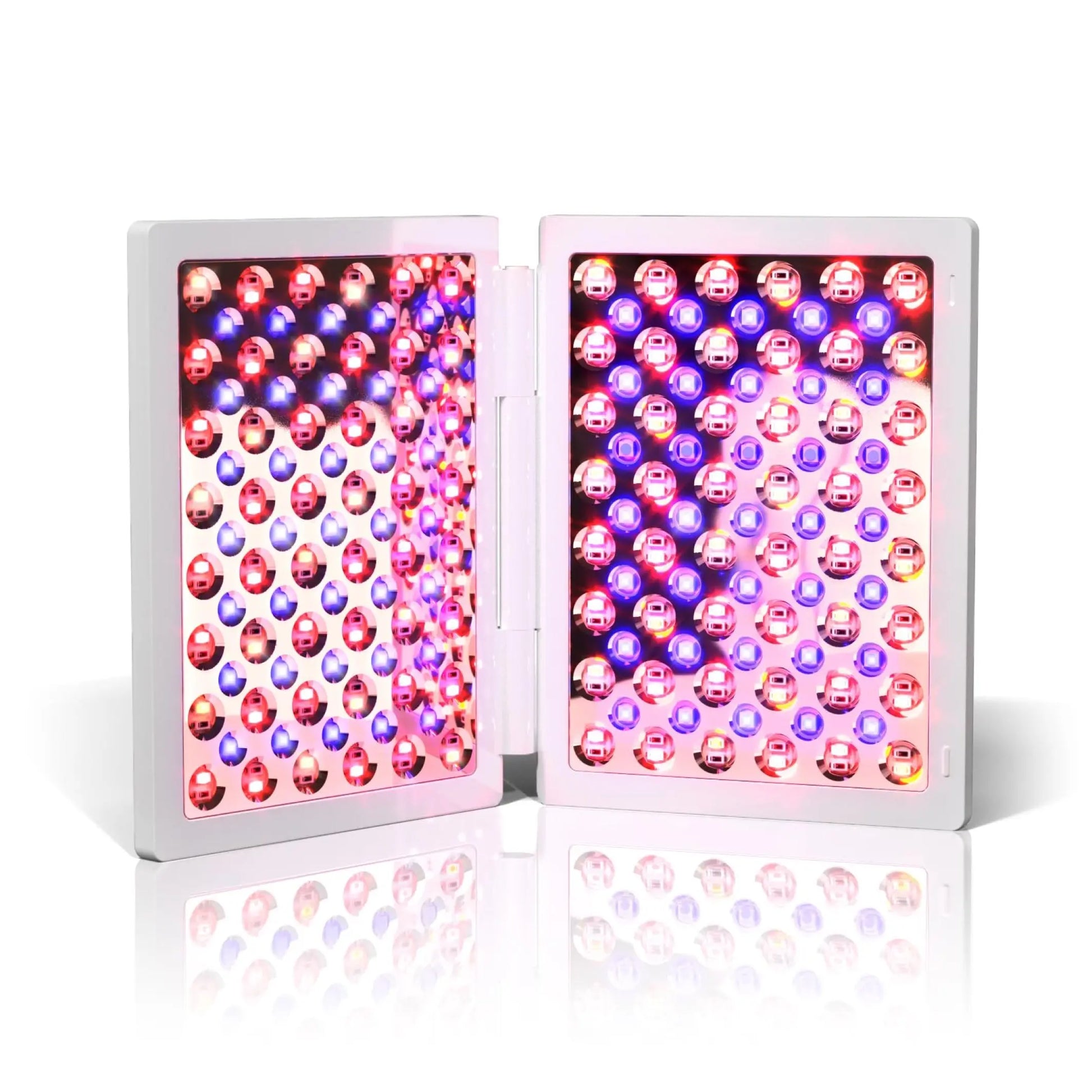 dpl IIa LED panel showing 3 treatment settings for anti-aging and acne, from SkinSkulpt