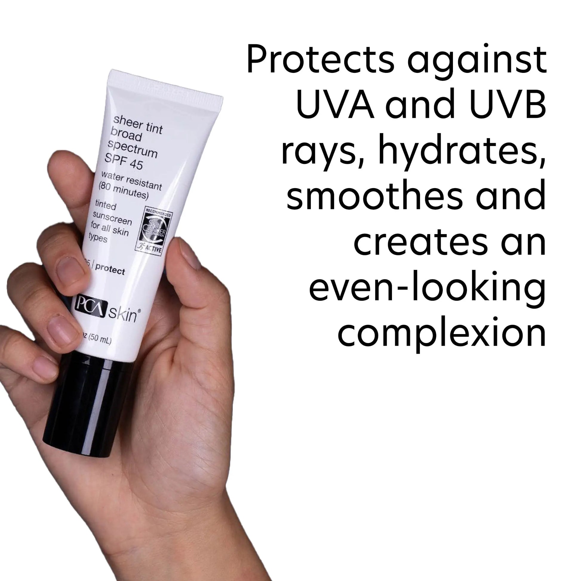 Sheer Tint Broad Spectrum SPF 45 PCA