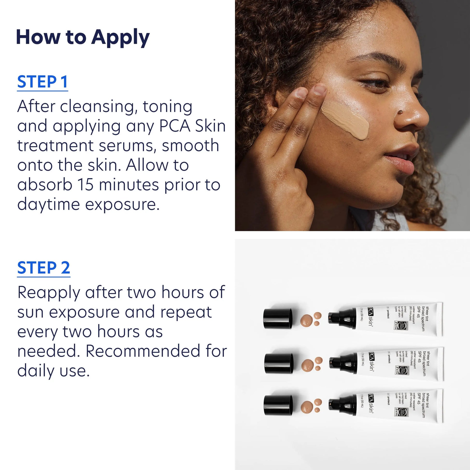 Sheer Tint Broad Spectrum SPF 45 PCA