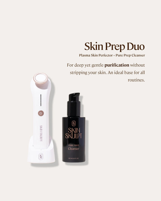 Skin Prep Duo from Skin Skulpt with the Plasma Skin Perfector and Pure Prep Cleanser